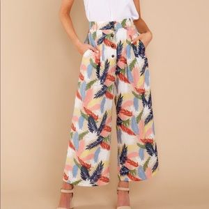 wide legged pants
